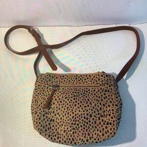 Leopard Print Crossbody Bag